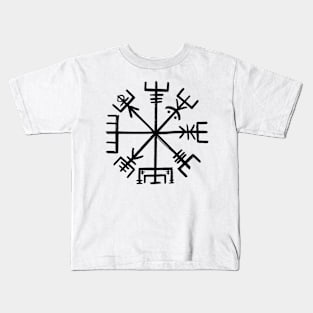 Vegvisir. Viking Compass Kids T-Shirt